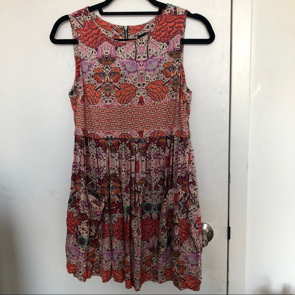 TOPSHOP Petite Floral Dress